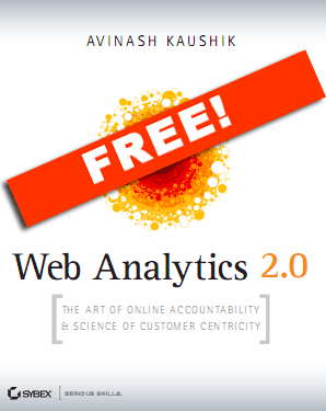 Web Analytics 2.0 Book Cover by Avinash Kaushik