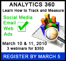 Register for Analytics 360
