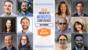 2019 Higher Ed Websites Conference
