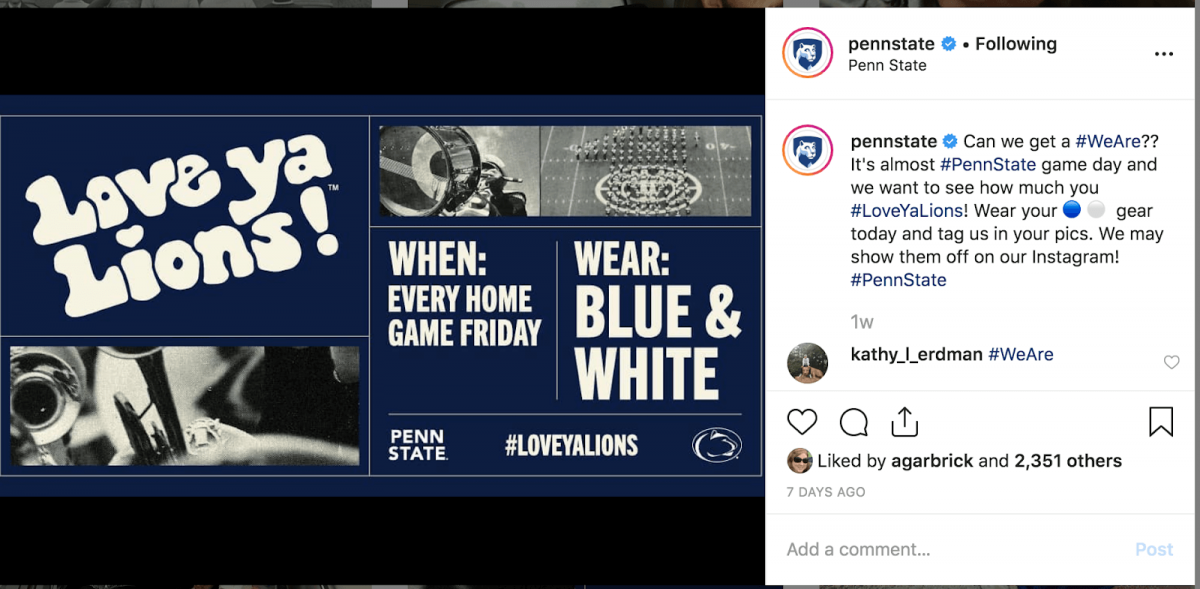 Penn State’s Love Ya Lions