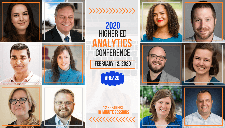 What’s in the 2020 Higher Ed Analytics Conference for you? Find out with #HEA20 Preview Day!