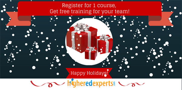 HO! HO! HO! Get Ready for 2017 and Make Your #HigherEd & #HESM Team Jolly!