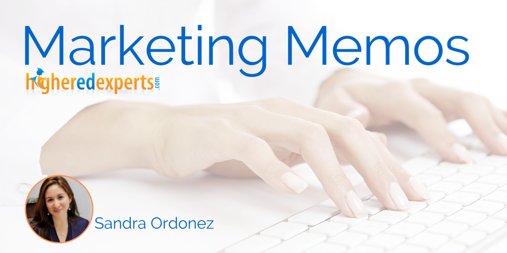 Higher Ed Marketing Memos: How Public Relations Can Help with Social Media by Sandra Ordonez #hesm