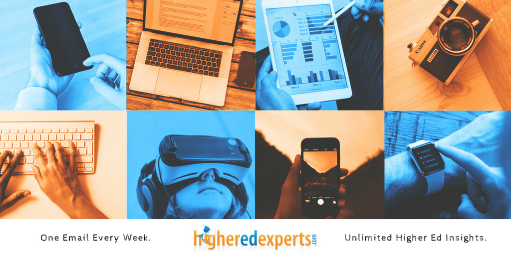 Newsletter: Never-Done Higher Ed Websites, Faster Websites, Analytics, Posters and IGTV