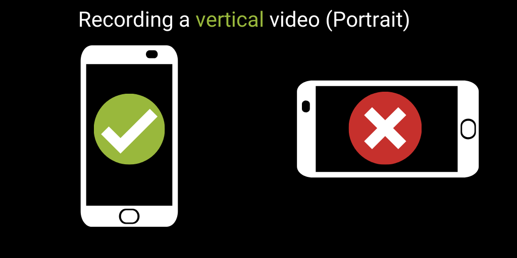 Recording A Vertical Video Portrait
